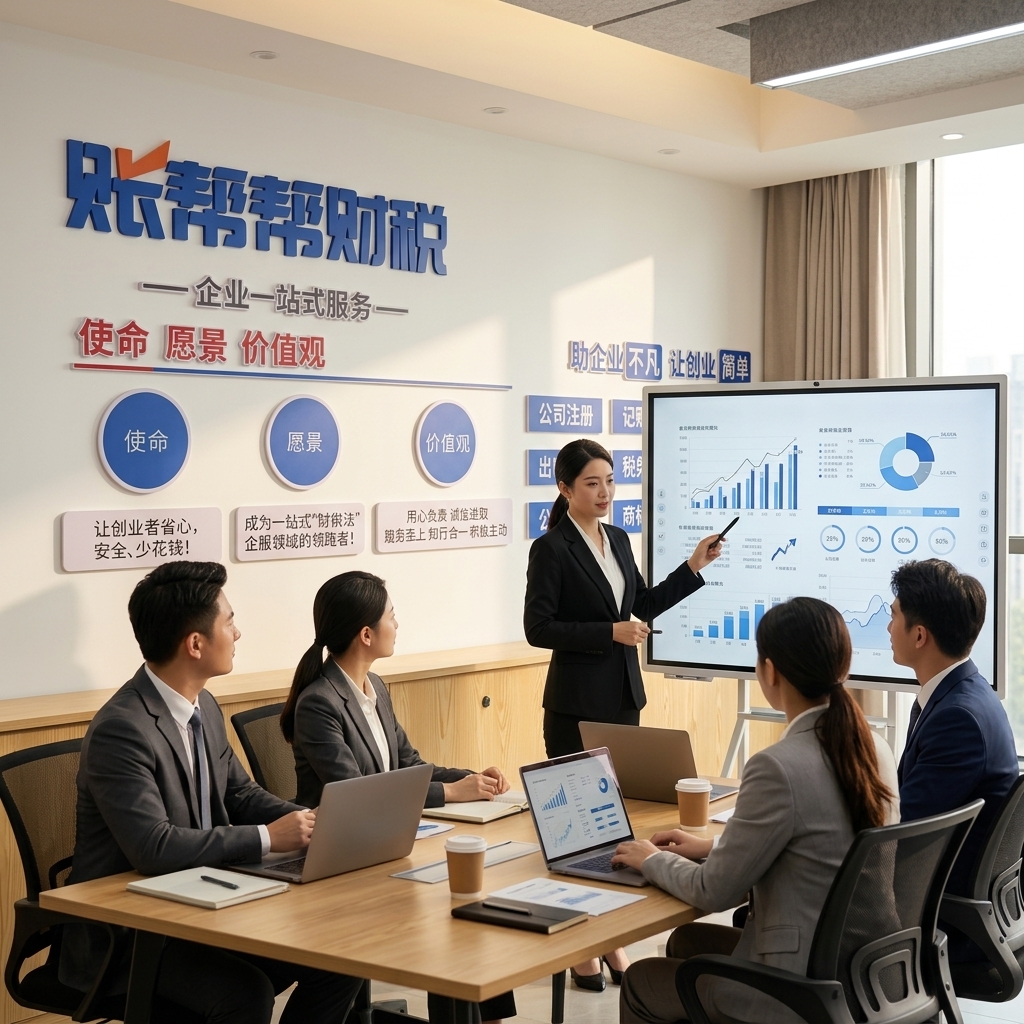 惠州代理记账公司专业团队晨会工作场景
