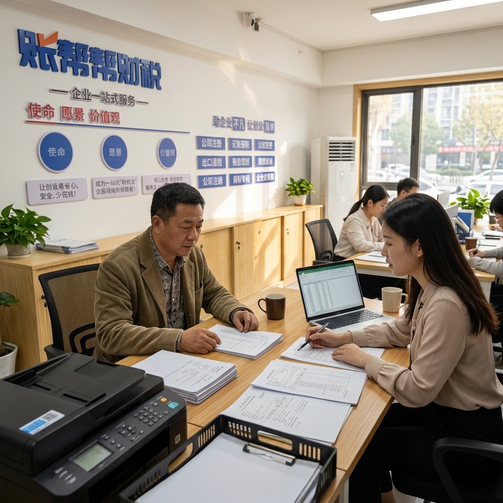 惠州个体户老板在账帮帮咨询记账报税